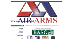 Desktop Screenshot of airarmsspares.com